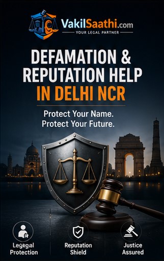 Defamation and Reputation Legal Help in Delhi NCR