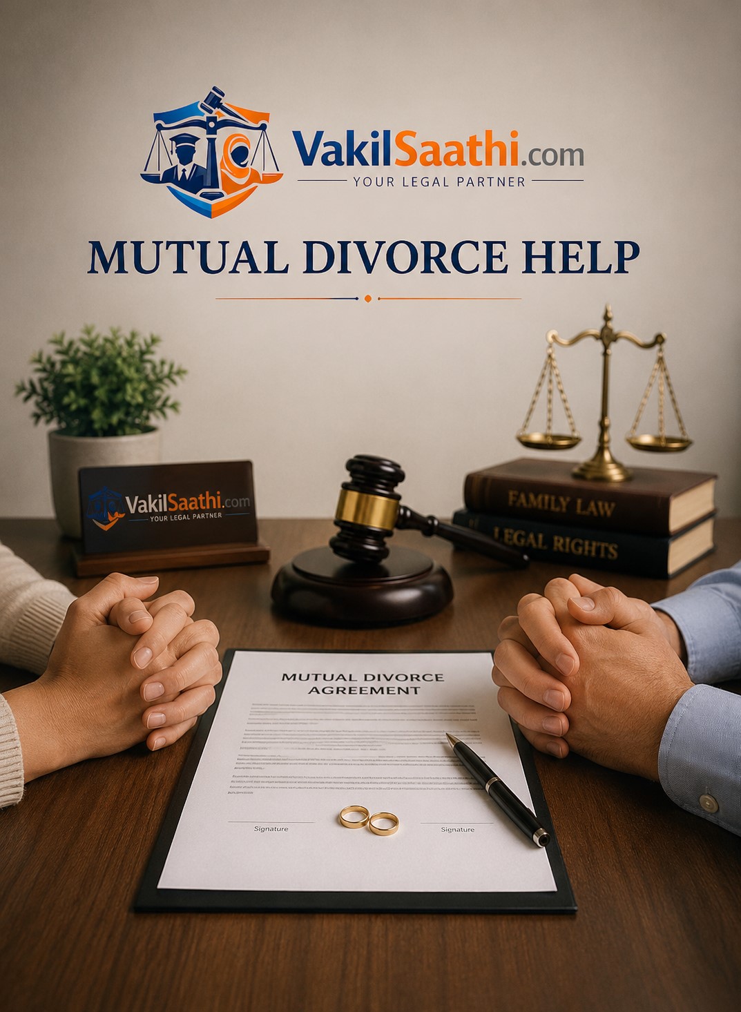 Mutual Divorce Help in Delhi NCR